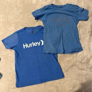 Hurley and O'Neill Kids Blue T-Shirts